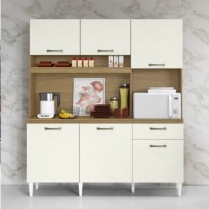 Kit Cozinha Siena 1,60 m Atacama/Off White – ARAMÓVEIS