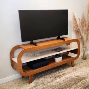 Rack até 60″ Théo Cinamomo/Off White – ARTELY