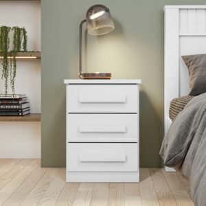 Mesa de Cabeceira Baião Branco – LOPAS