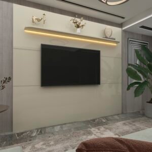 Painel até 85″ Royal 220 Off White – GELIUS
