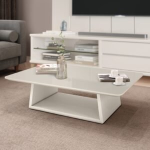 Mesa de Centro Holambra Off White – EDN MÓVEIS