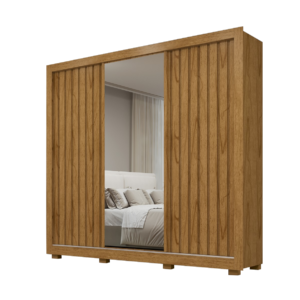Guarda-Roupa Teresópolis 2,25 m Cinamomo – RUD RACK