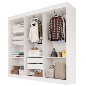 Guarda-Roupa 6 Portas Roma 1,77 m Branco – SALLÊTO