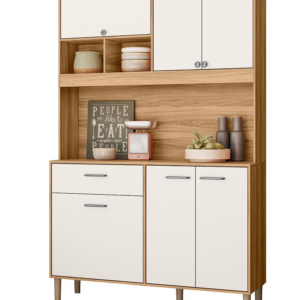 Kit Cozinha Erva Doce 120 Freijó/Off White Cristal – NICIOLI