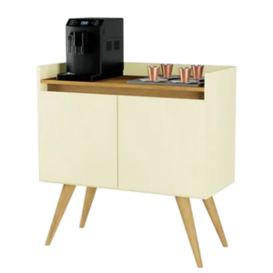 Buffet 2 Portas Gold Perola/Mel – MOVEIS PRIMUS