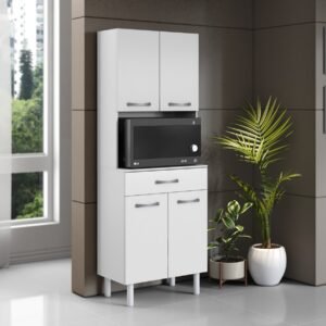 Paneleiro/Kit Cozinha 4P1G Balli Branco – ARAMOVEIS