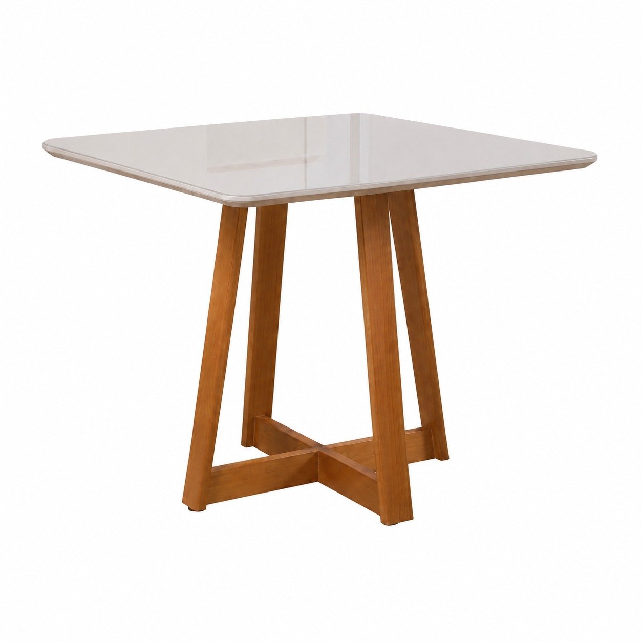 Mesa Maria 90 Imbuia/Off White - A&A CONCEITO - Imagem 2