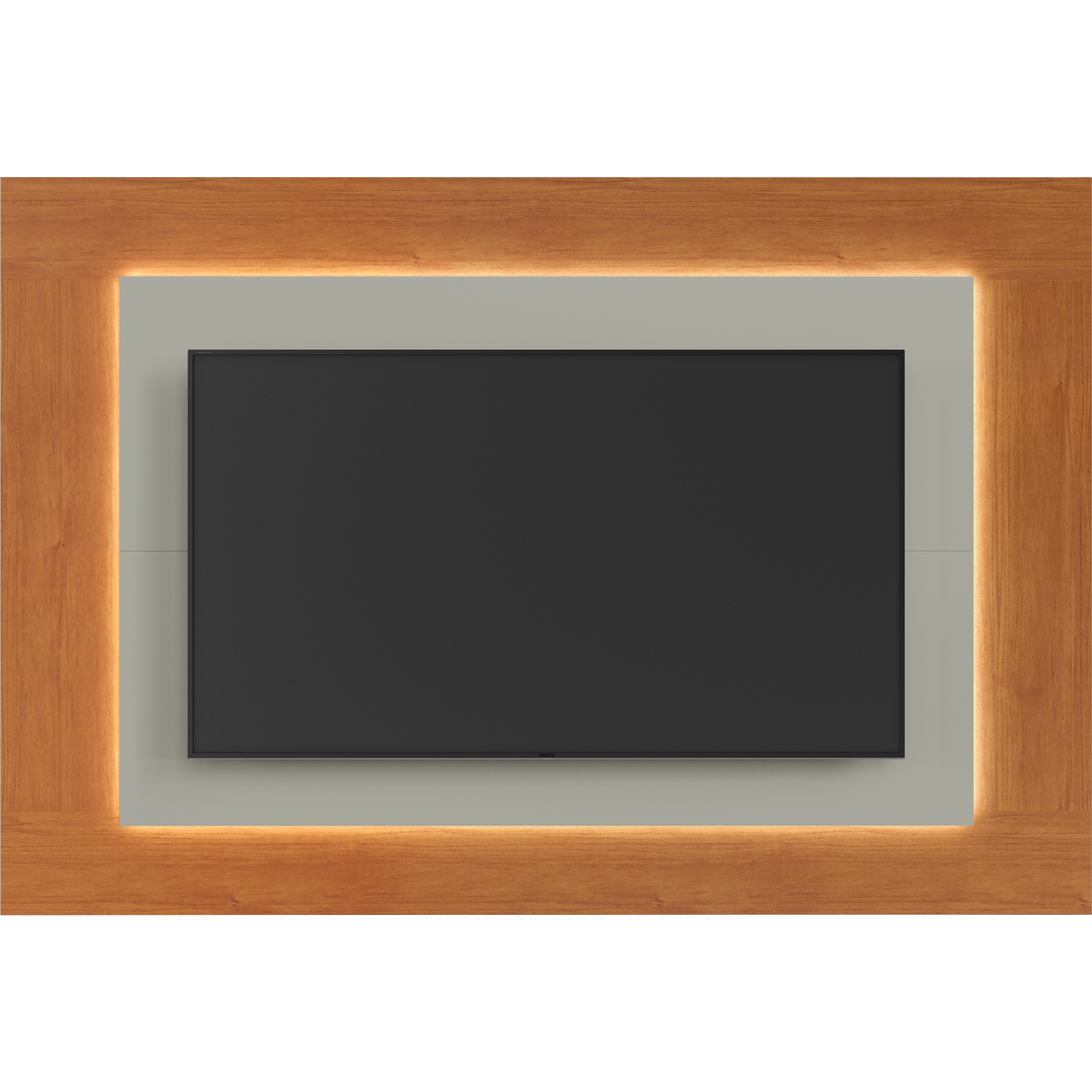 Painel até 65" Atenas Naturale/Off White - MAVAULAR - Imagem 2
