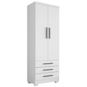 Guarda-Roupa Floripa 0,61 m Branco – RUDRACK