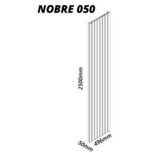 Kit 2 Placas Painel Ripado(Extensão)Nobre 49,6 + 49,6 cm Naturale – GELIUS