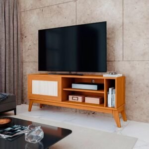 Rack até 55″ Cayman Cedro – EDN MÓVEIS