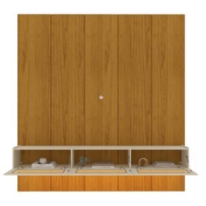 Home Suspenso até 85″ Realce 2,225 m Naturale com Nicho Native Off White – GELIUS