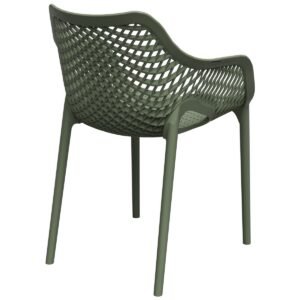 Poltrona Colméia Verde – FORTE PLÁSTICO