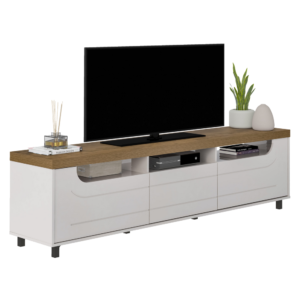 Rack até 75″ Mercury Pinho/Off White – ARTELY