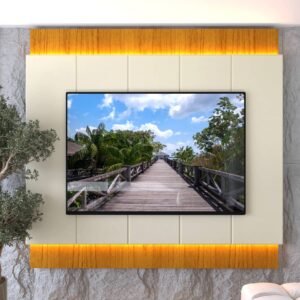 Painel ate 85″ Magnifico Naturale/Off White – GELIUS