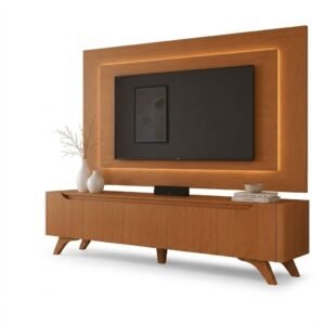 Painel + Rack até 65″ Atenas 2.2 Naturale – MAVAULAR
