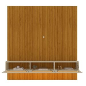 Home Suspenso até 85″ Majestade 230 Naturale com Nicho Native Off White – GELIUS