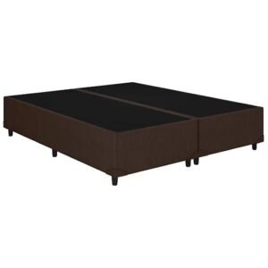 Base Box Queen Simples Corino Marrom – BIOSTAR