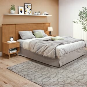 Cabeceira Casal/Queen Like Amêndoa Clean – LOPAS