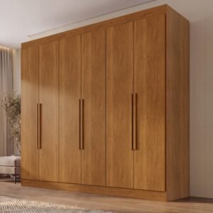 Guarda-Roupa 6 Portas Roma 1,77 m Cinamomo – SALLÊTO