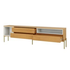 Rack Florença R425 Freijó/Off White – DALLA COSTA