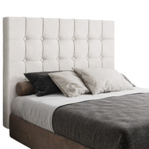 Cabeceira Casal Paris Linho Branco – L.S SILVA