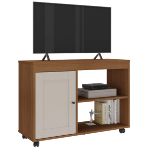 Rack até 42″ Sampa Cinamomo/Off White – ARTELY