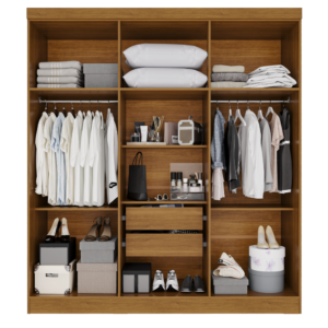 Guarda-Roupa 6 Portas Vision 1,80 m Cinamomo – SALLÊTO