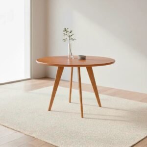 Mesa Redonda Acerola 109 (S/Vidro) Madeira/Cinamomo – CIMOL