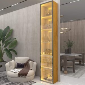 Cristaleira Torre Luminare Reflect Naturale – GELIUS