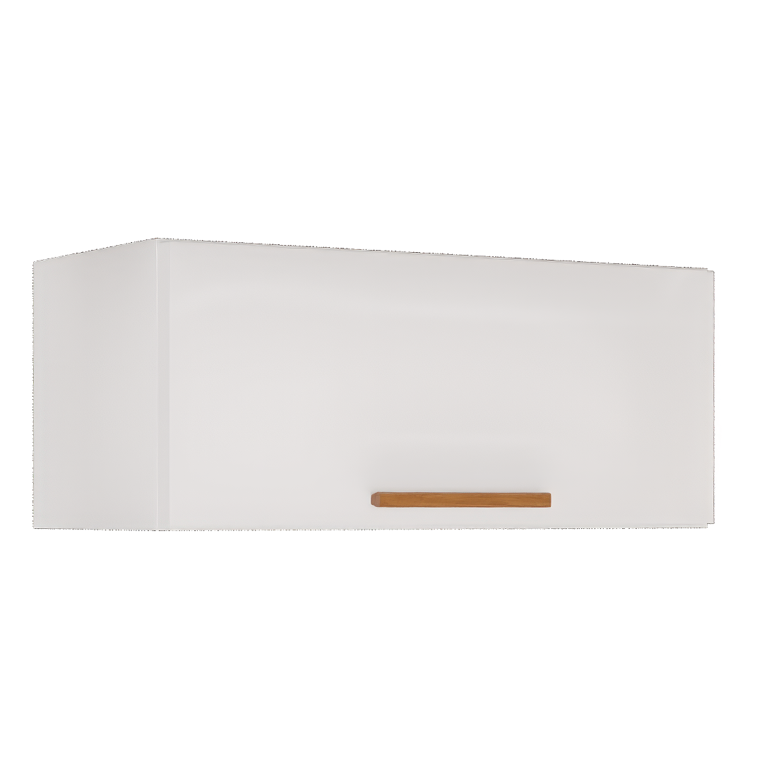 Armário Aéreo Geladeira New Valência Branco/Cinamomo - SALLÊTO - Imagem 3