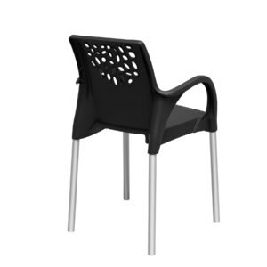 Poltrona Deluxe Preto – FORTE PLÁSTICO