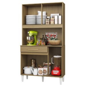 Kit Cozinha 4P1G 0,91 m Atacama/Off White – ARAMOVEIS