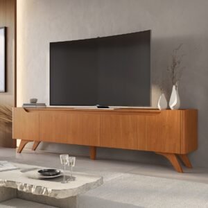Rack até 75″ Atenas 2.2 Naturale – MAVAULAR