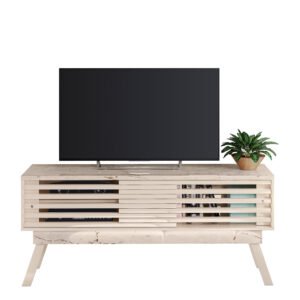 Bancada até 65″ Frizz 1.5 Calacata/Off White – MADETEC