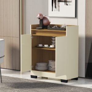 Buffet 2 Portas Real Pérola/Mel – MÓVEIS PRIMUS
