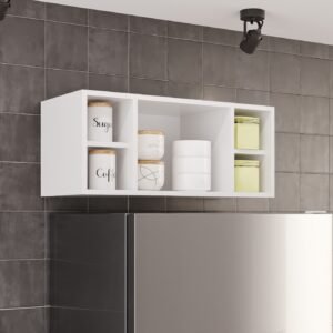 Armário Aéreo Geladeira Pérola 0,70 m Branco – SALLÊTO