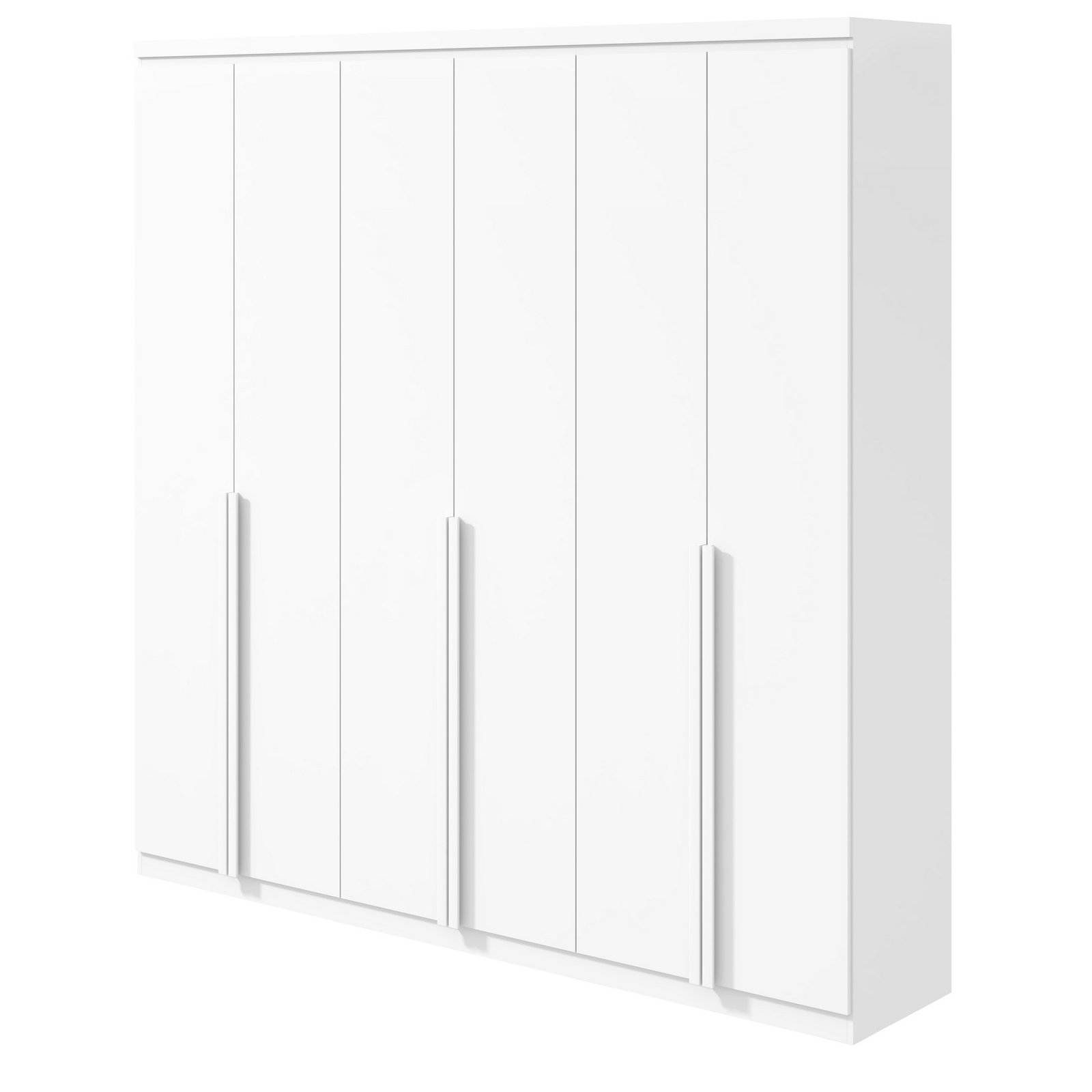 Guarda-Roupa 6 Portas Alonzo 2,30 m Branco - LOPAS - Imagem 6