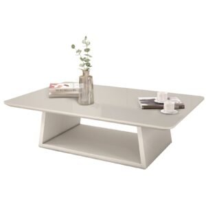 Mesa de Centro Holambra Off White – EDN MÓVEIS