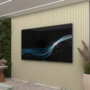 Painel até 85″ Supremo Ripado 218 Off White – GELIUS
