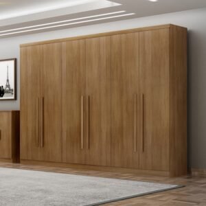 Guarda-Roupa 6 Portas Royal 2,388 m Cumaru – NOVO HORIZONTE